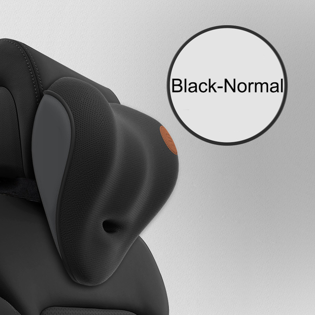 Car Headrest Neck Memory Pillow Lumbar Support Cotton Breathable Auto Car Seat Cushion Headrest Pillow