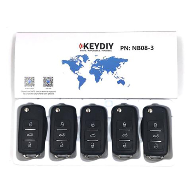 5pcs Multifunctional Universal Remote Key for KD900+URG200 KD-X2 NB-Series KEYDIY NB11 NB08 NB10 NB18 NB25 NB27 NB28 NB29 KD