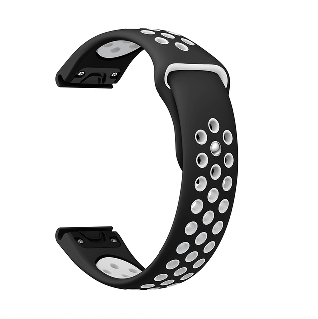 22mm Easy Install Sport Silicone Watch Band Replacement Strap For Garmin Fenix ​​5/5 Plus/Forerunner 935/model S60/Quatix 5 Band