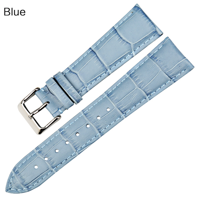 MAIKES High Quality Genuine Leather Watch Band Beautiful Purple Watch Accessories Strap 12mm 14mm 16mm 17mm 18mm 19mm 20mm 22mm