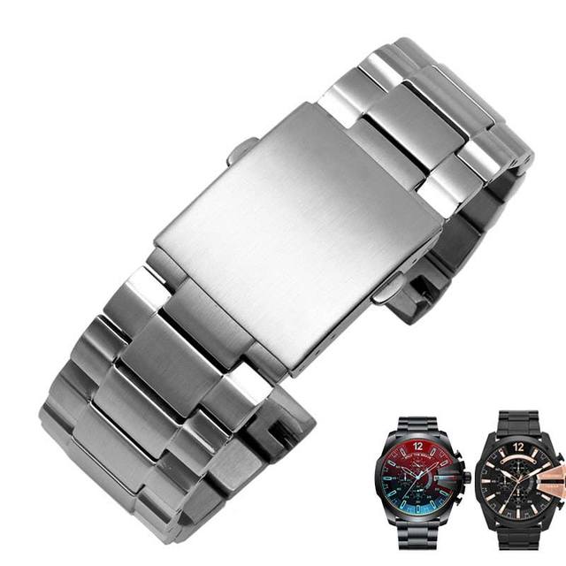 High Quality Genuine Stainless Steel Strap DZ4318 4323 4283 4309 Big Men Wristwatch 26M Band Watch