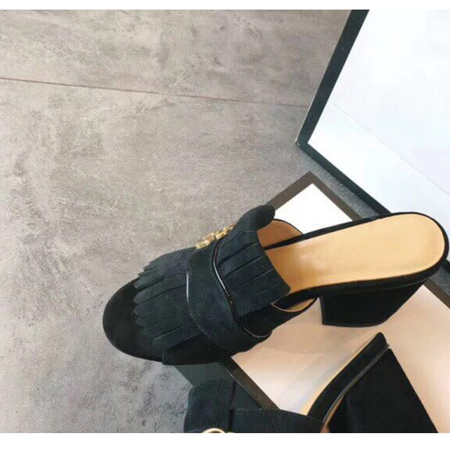 2020 fish mouth leather toe luxury heels famous brand women shoes retro fashion tassels high heels shoes women pumps