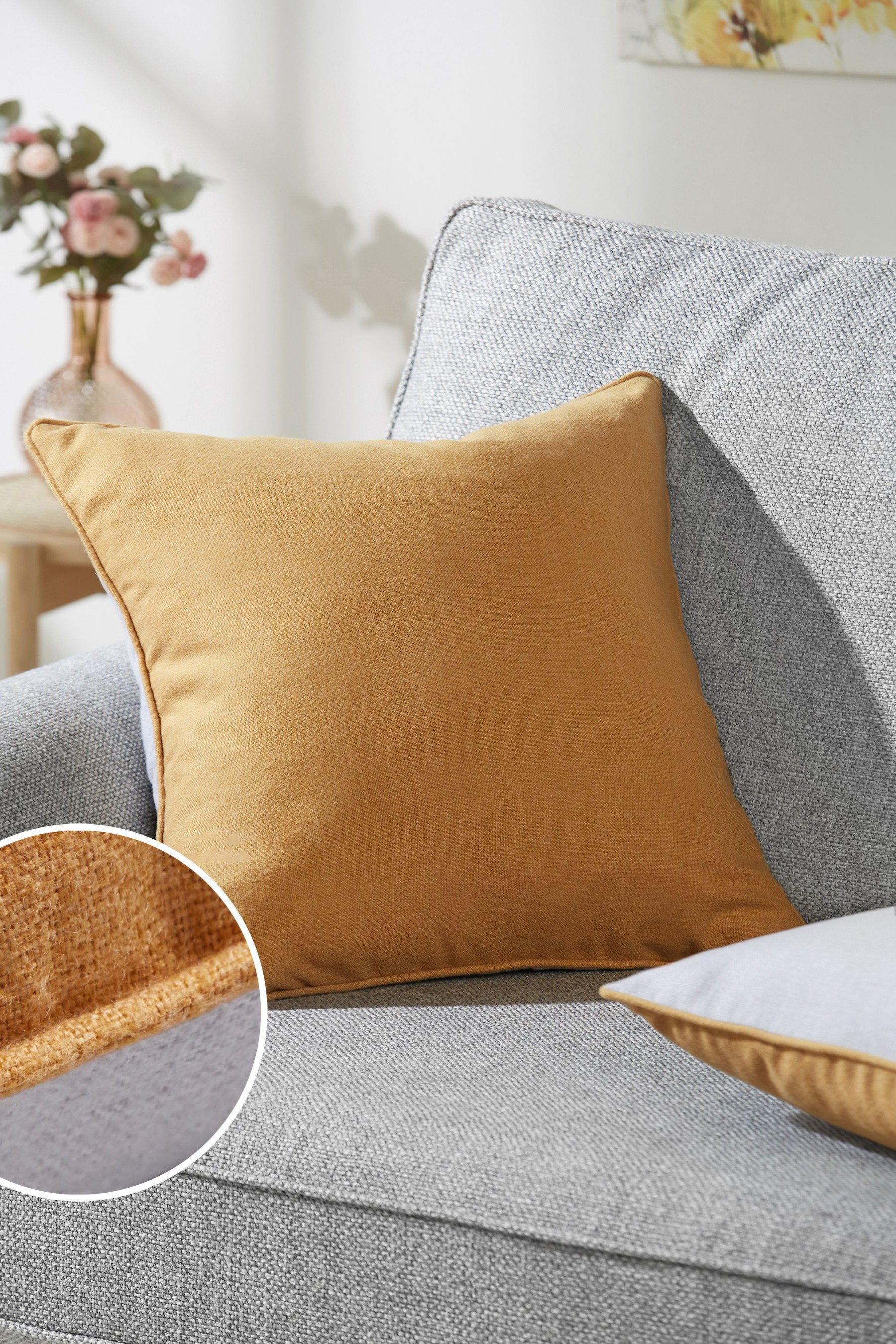 Dalby Soft Textured Weave Cushion