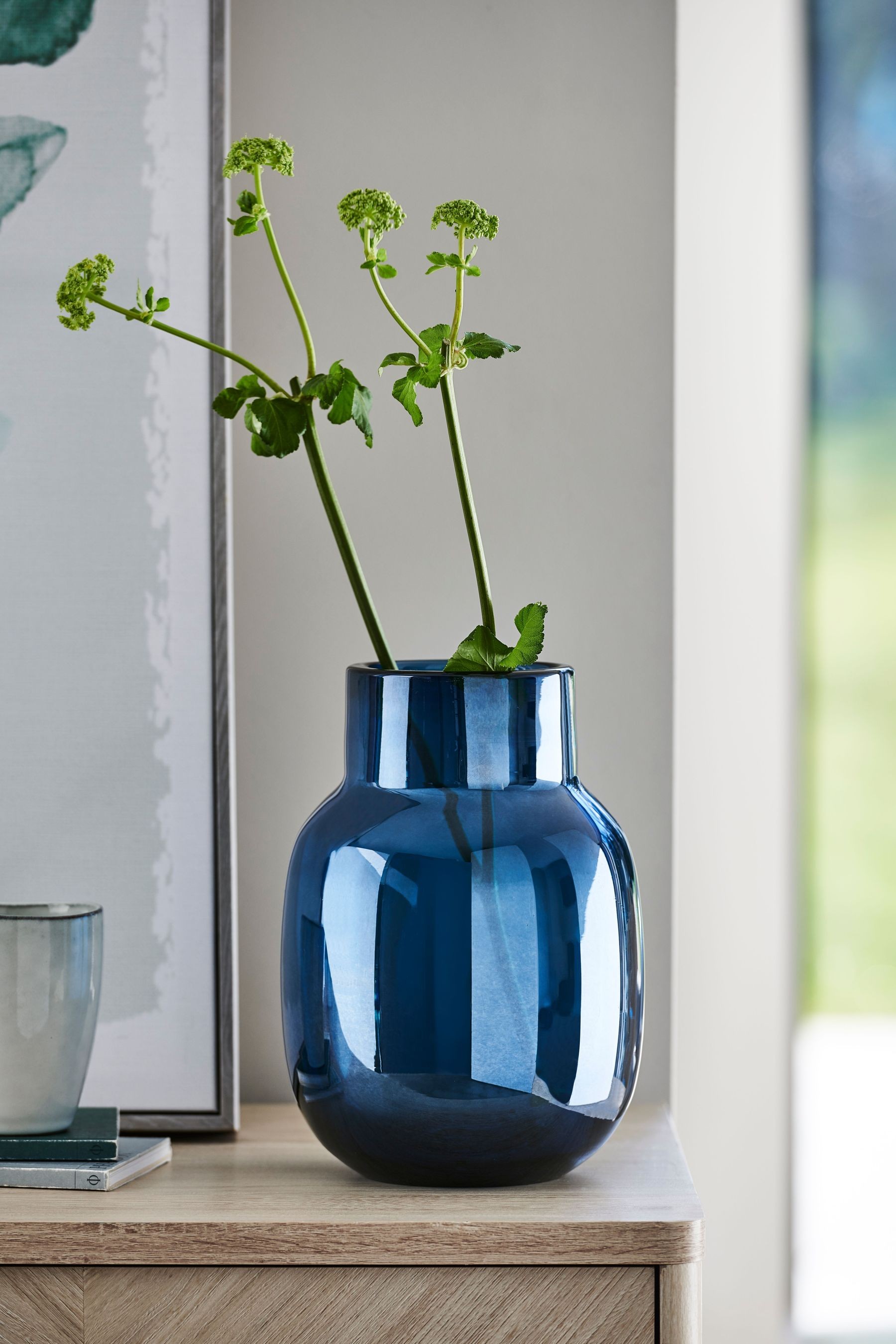 Lustre Glass Vase