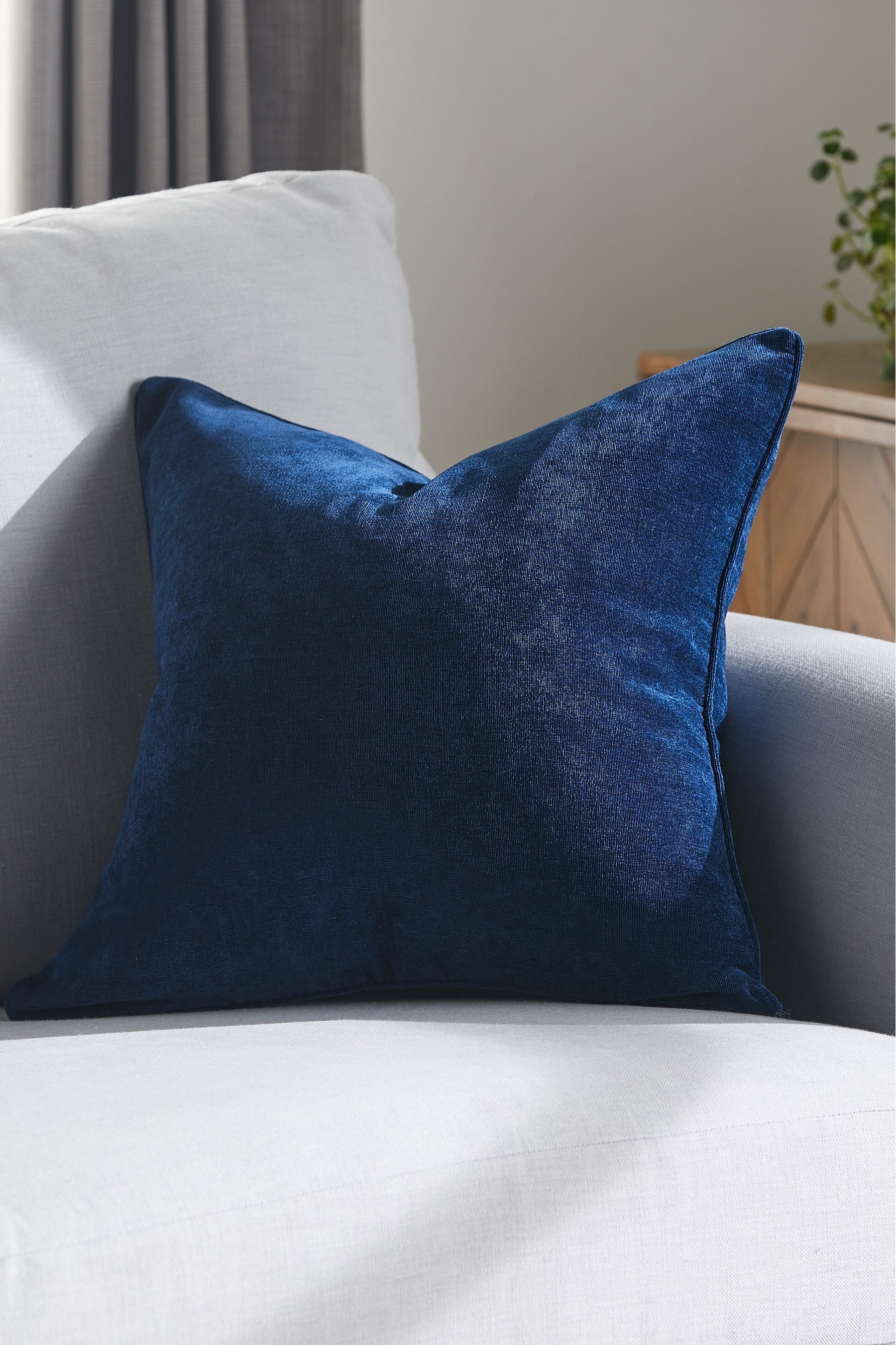 Soft Velour Cushion Small Square