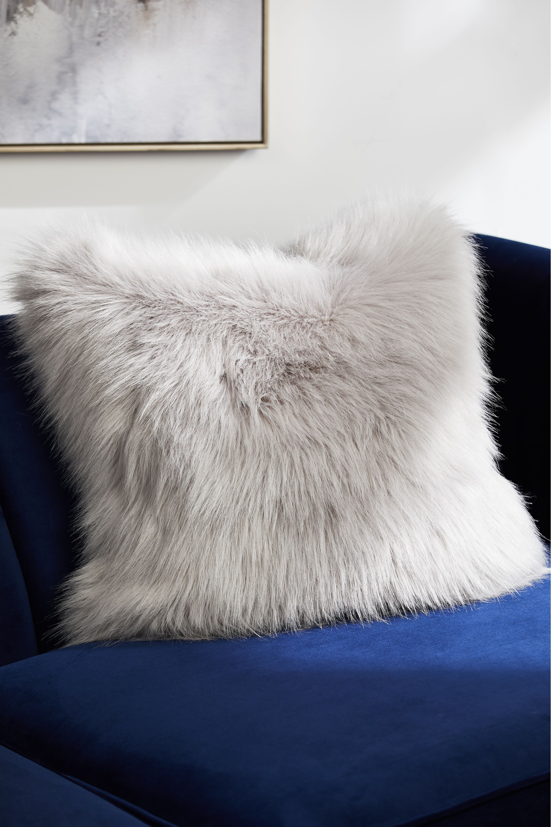 Arctic Cosy Faux Fur Cushion