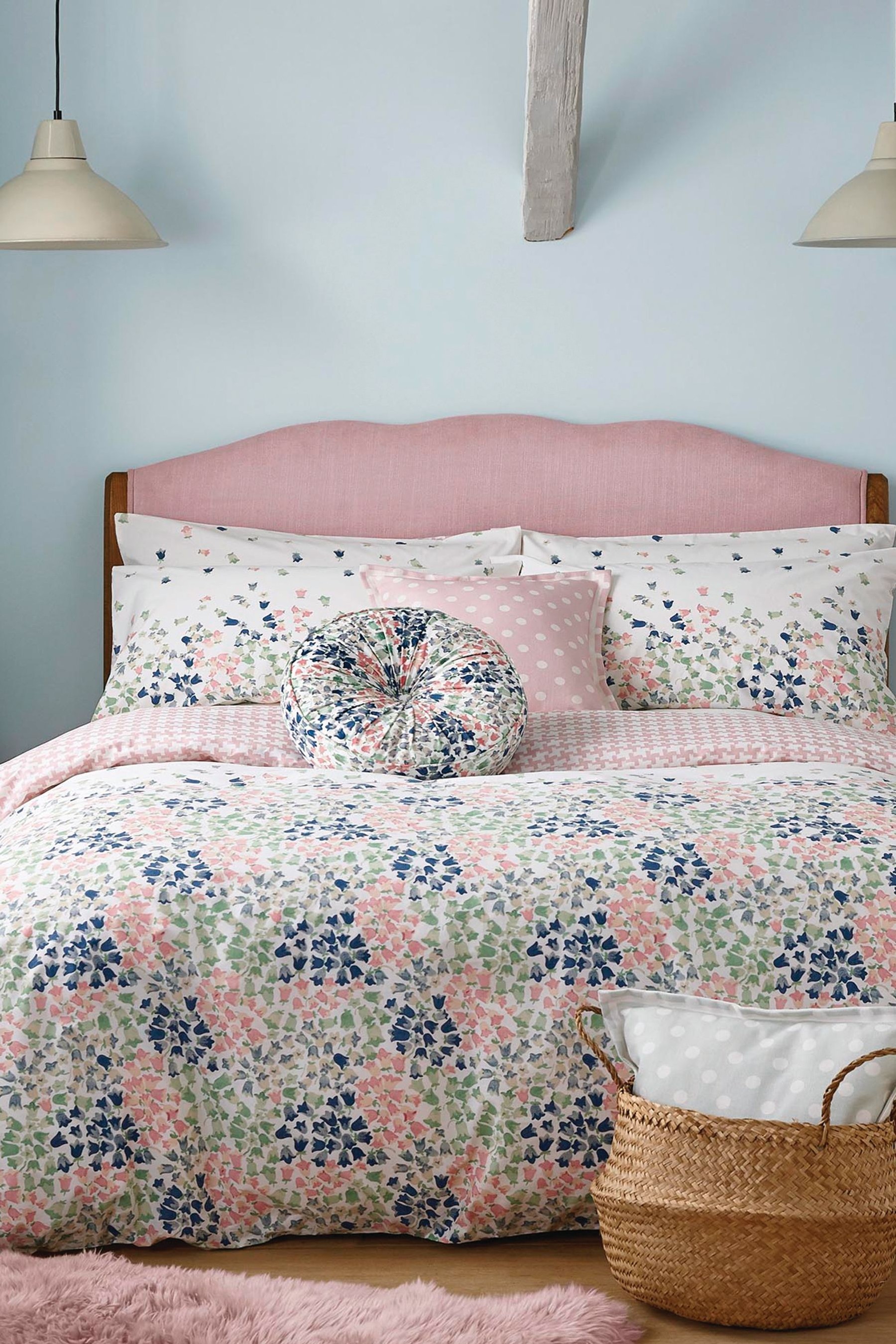 Cath Kidston Bluebells Duvet Cover And Pillowcase Set