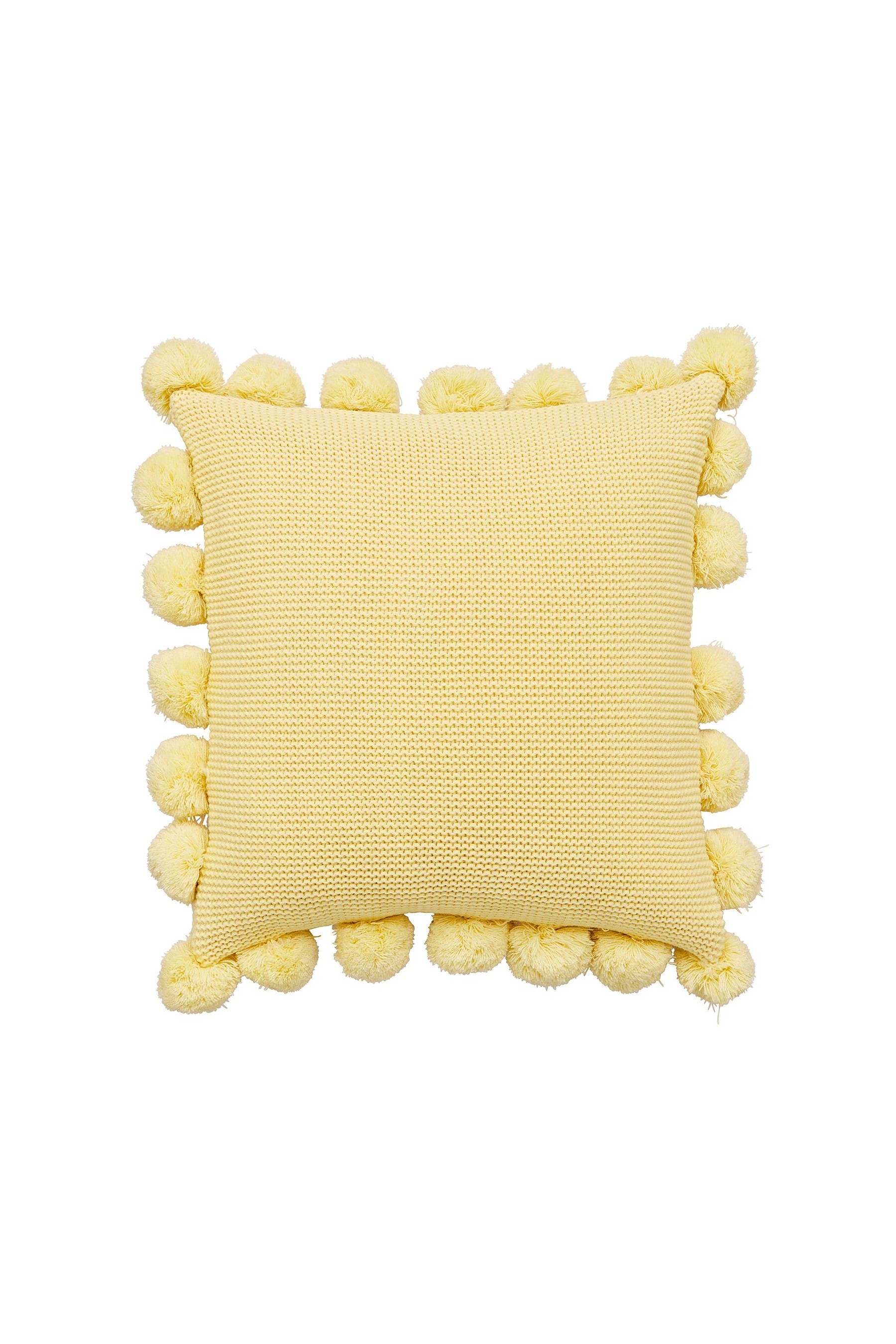 Katie Piper Knit Reset Pom Pom Cushion