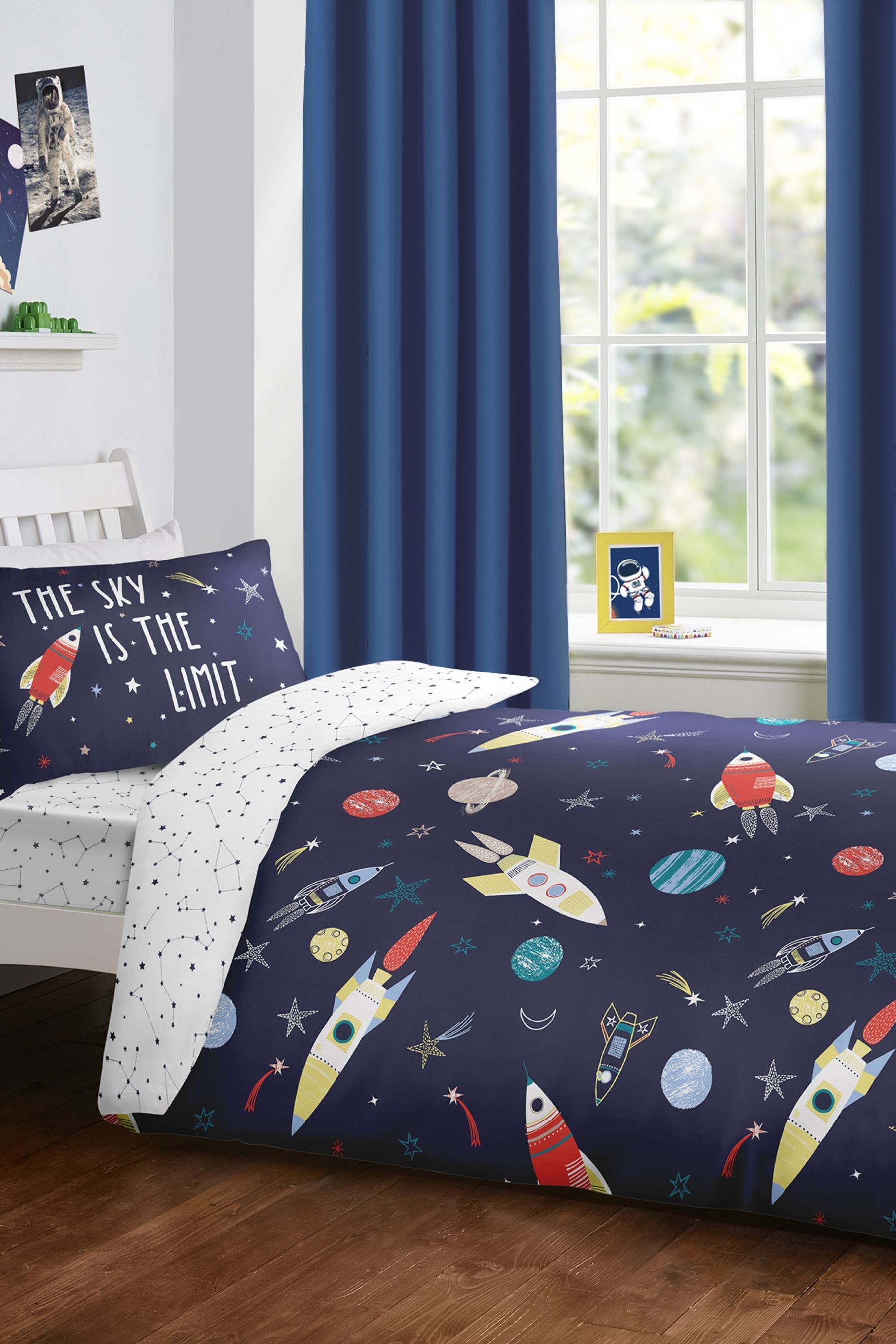 Bedlam Space Duvet Cover and Pillowcase Set