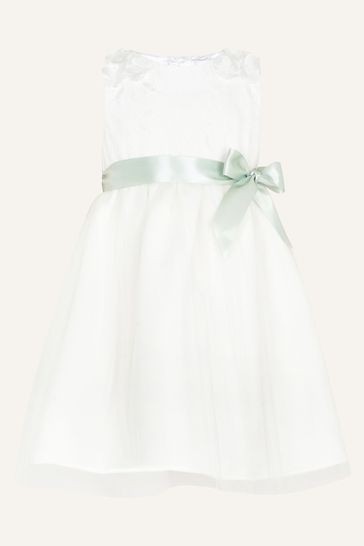 Monsoon Natural Baby Freya Scuba Bridesmaids Dress