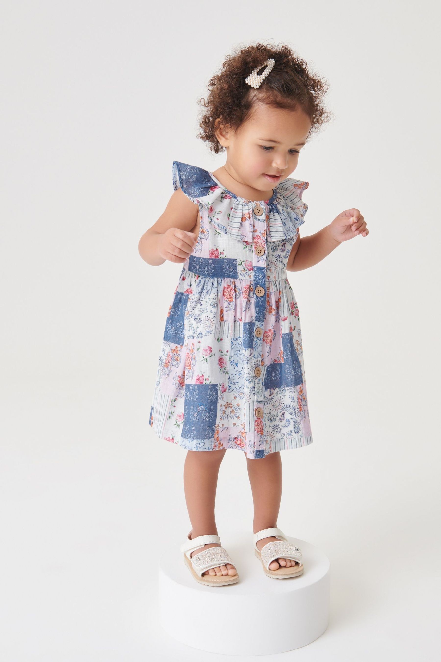 Sleeveless Frill Dress (3mths-8yrs)