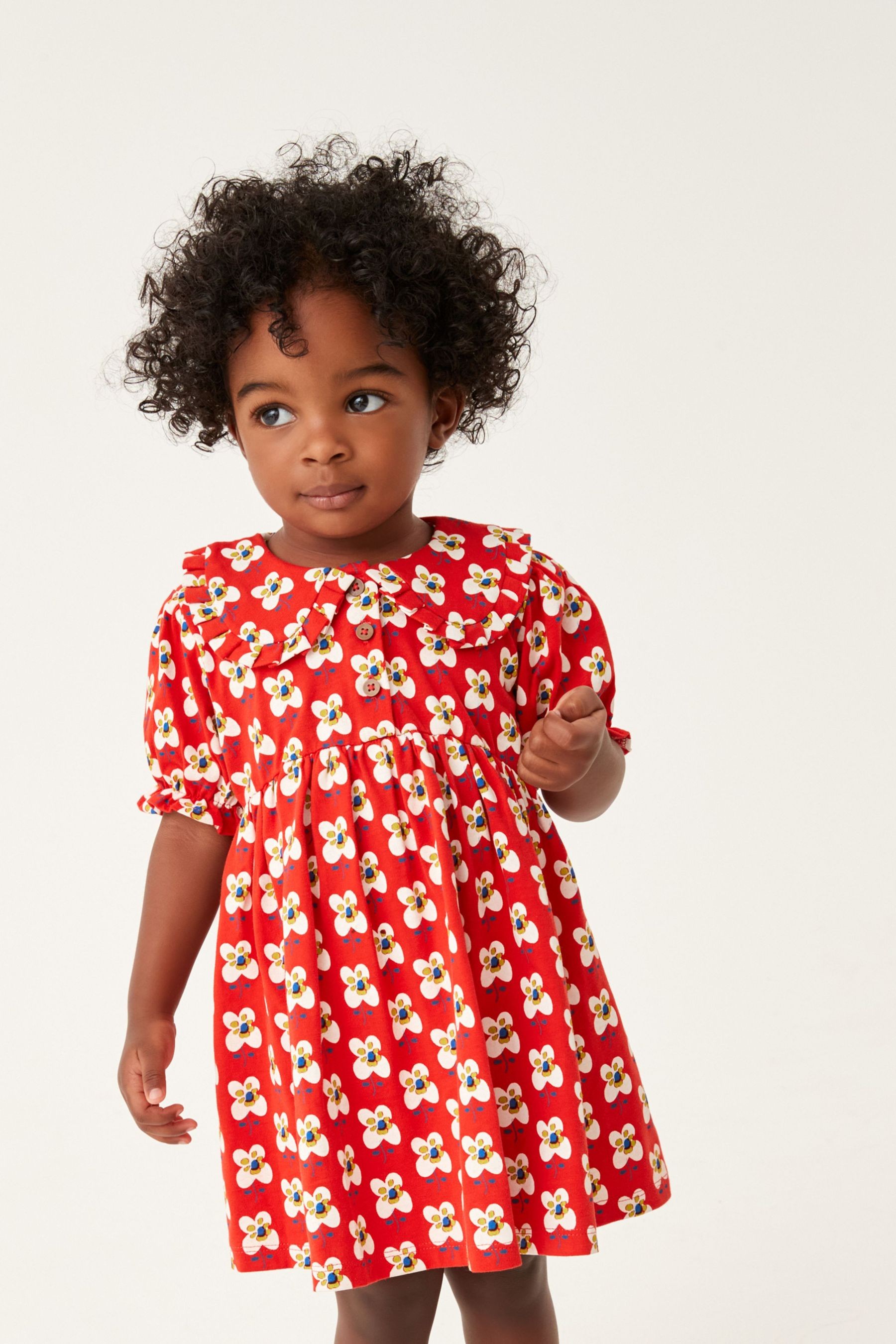 Jersey Collared Tea Dress (3mths-7yrs)