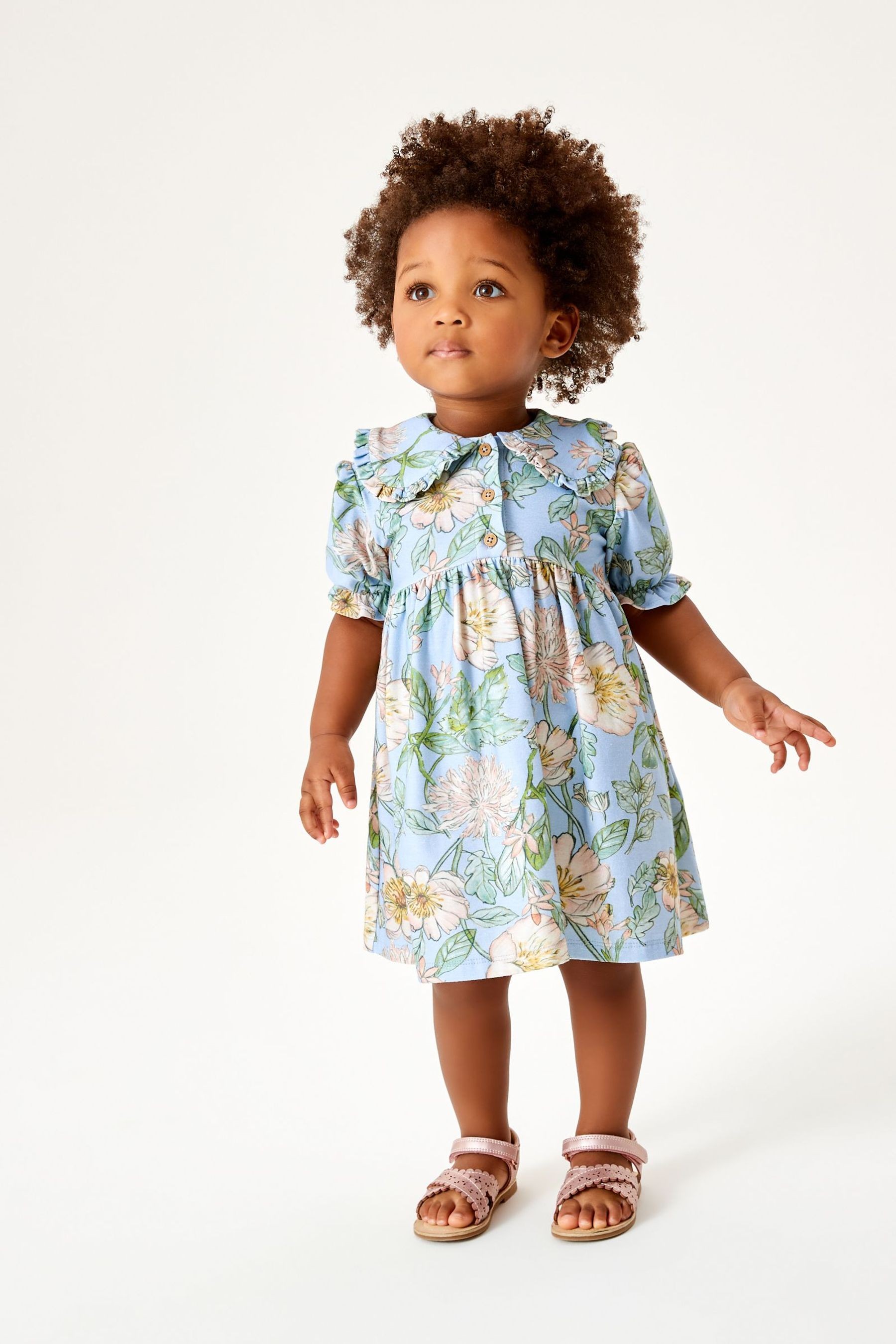 Jersey Collared Tea Dress (3mths-7yrs)