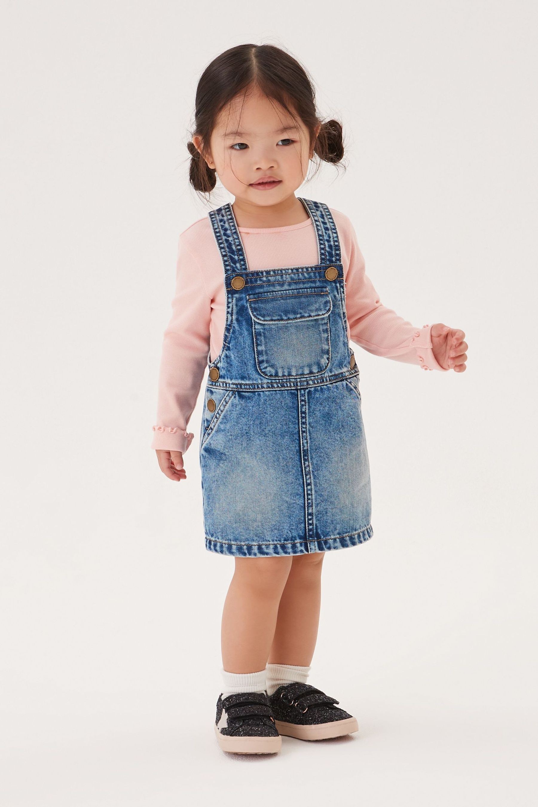 Denim Pinafore (3mths-7yrs)