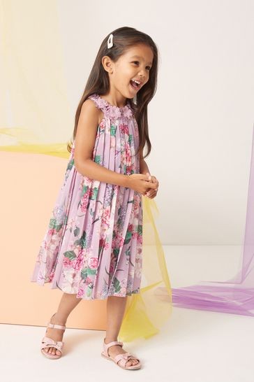 Lipsy Mini Pleated Occasion Dress