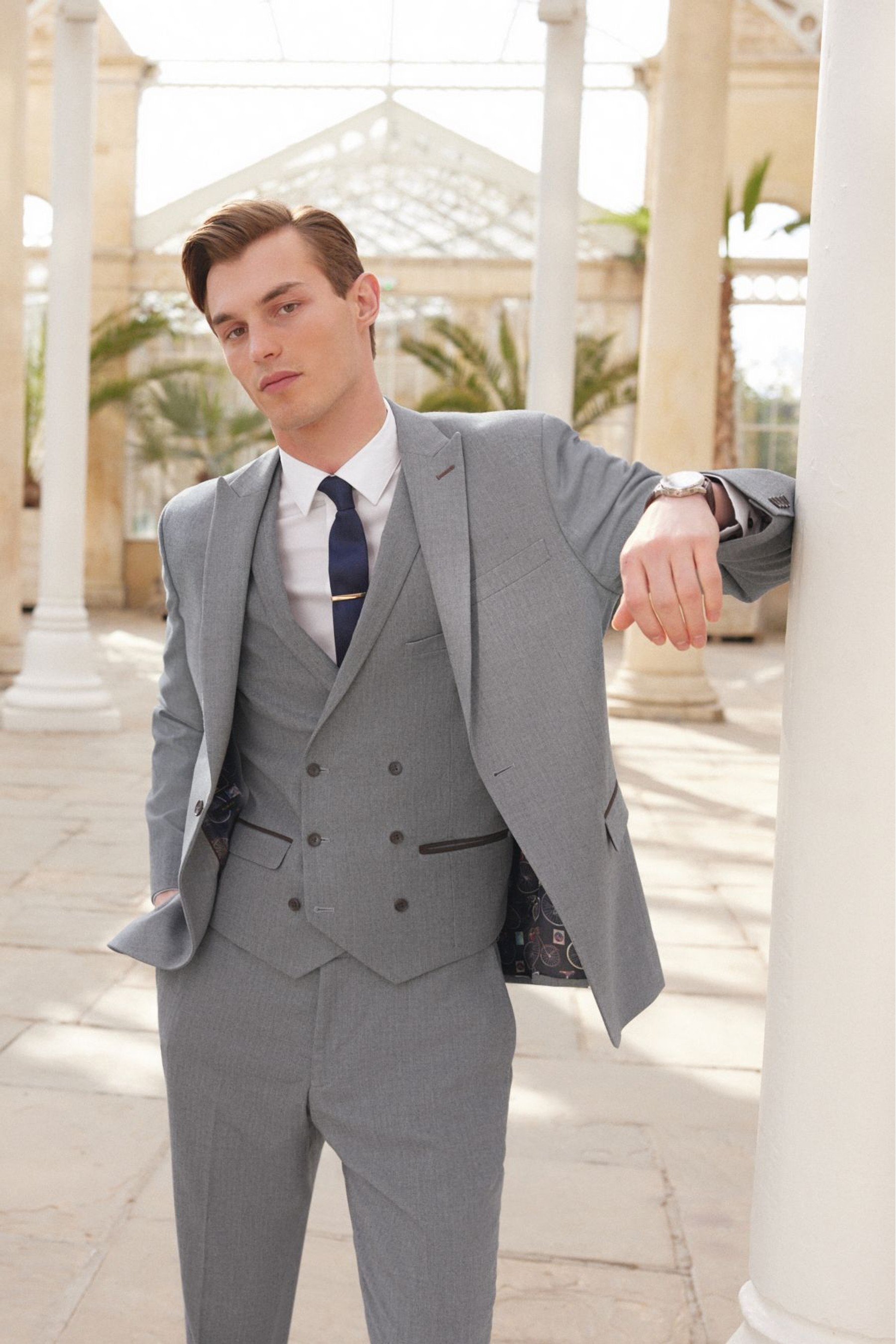 Herringbone Suit: Jacket