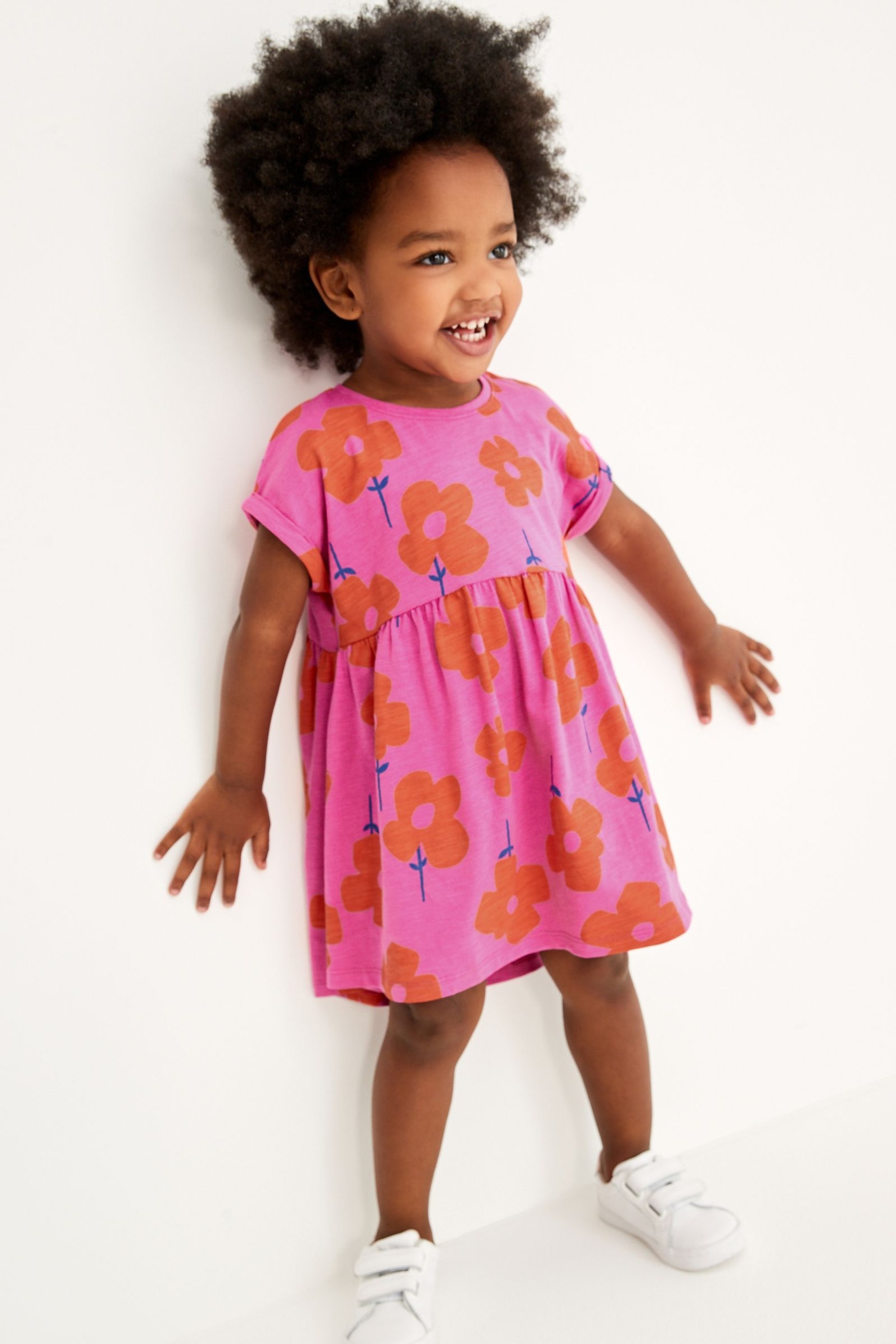 Short Sleeve Jersey Dress (3mths-7yrs)