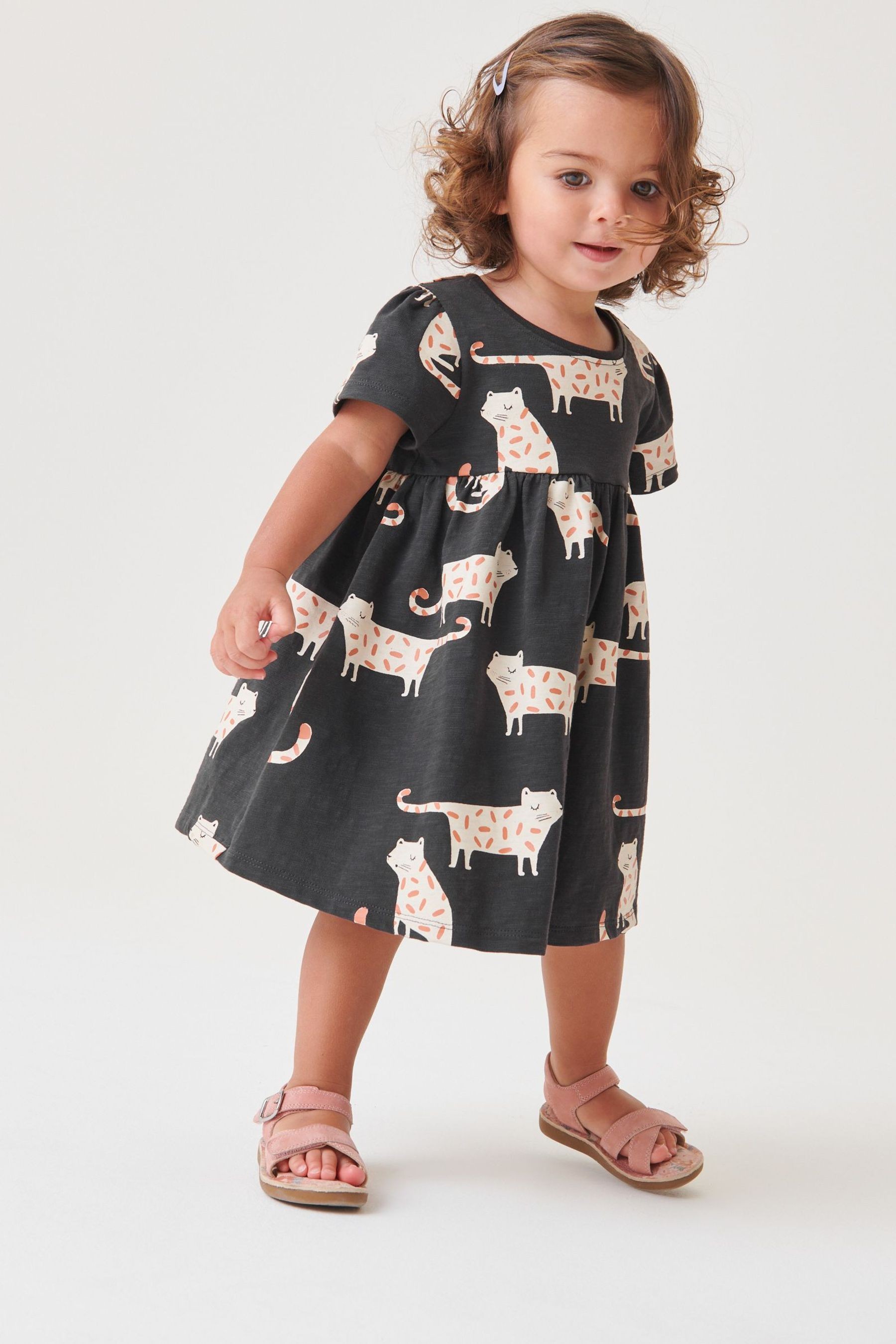 Short Sleeve Jersey Dress (3mths-7yrs)