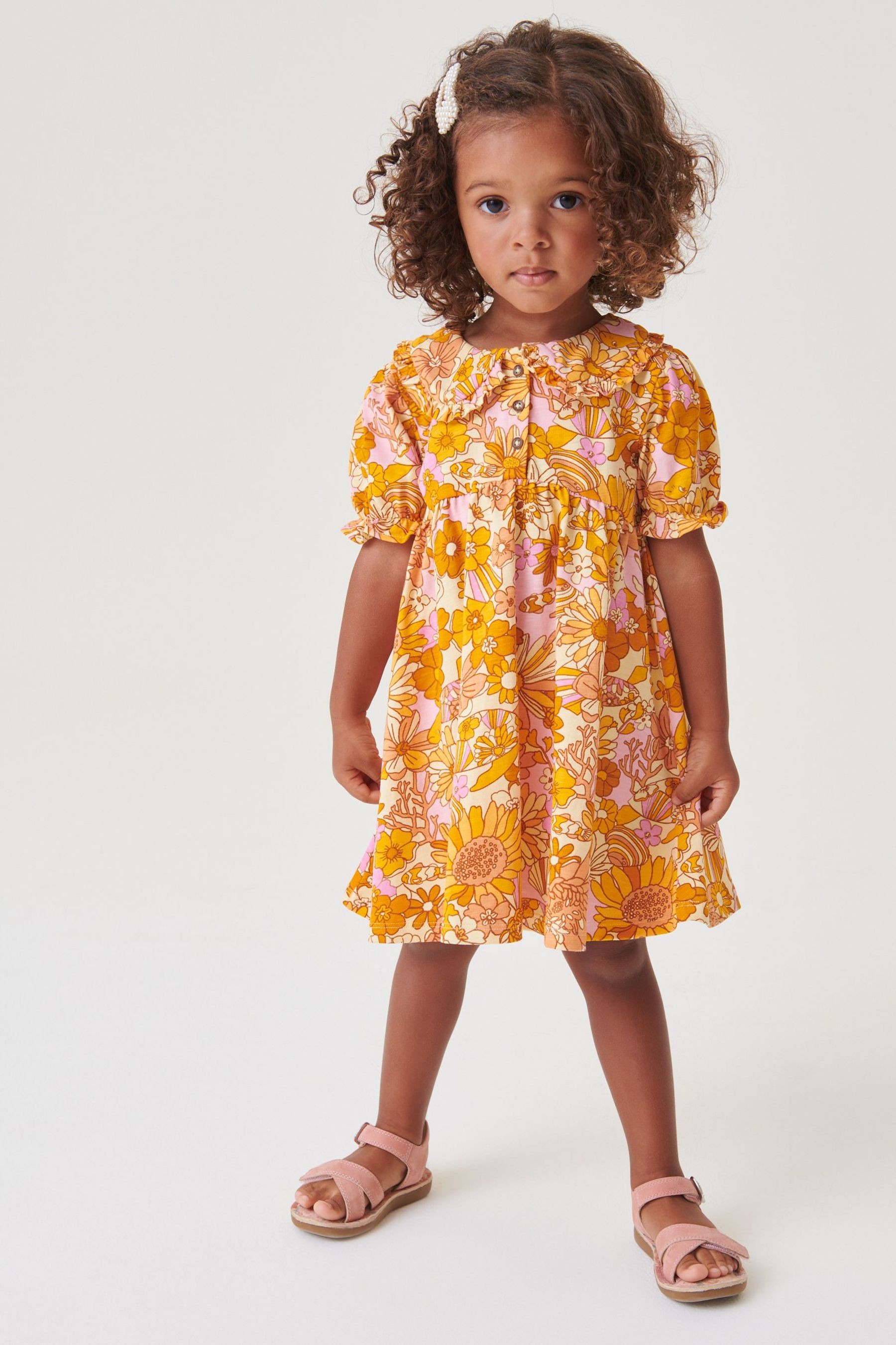 Jersey Collared Tea Dress (3mths-7yrs)