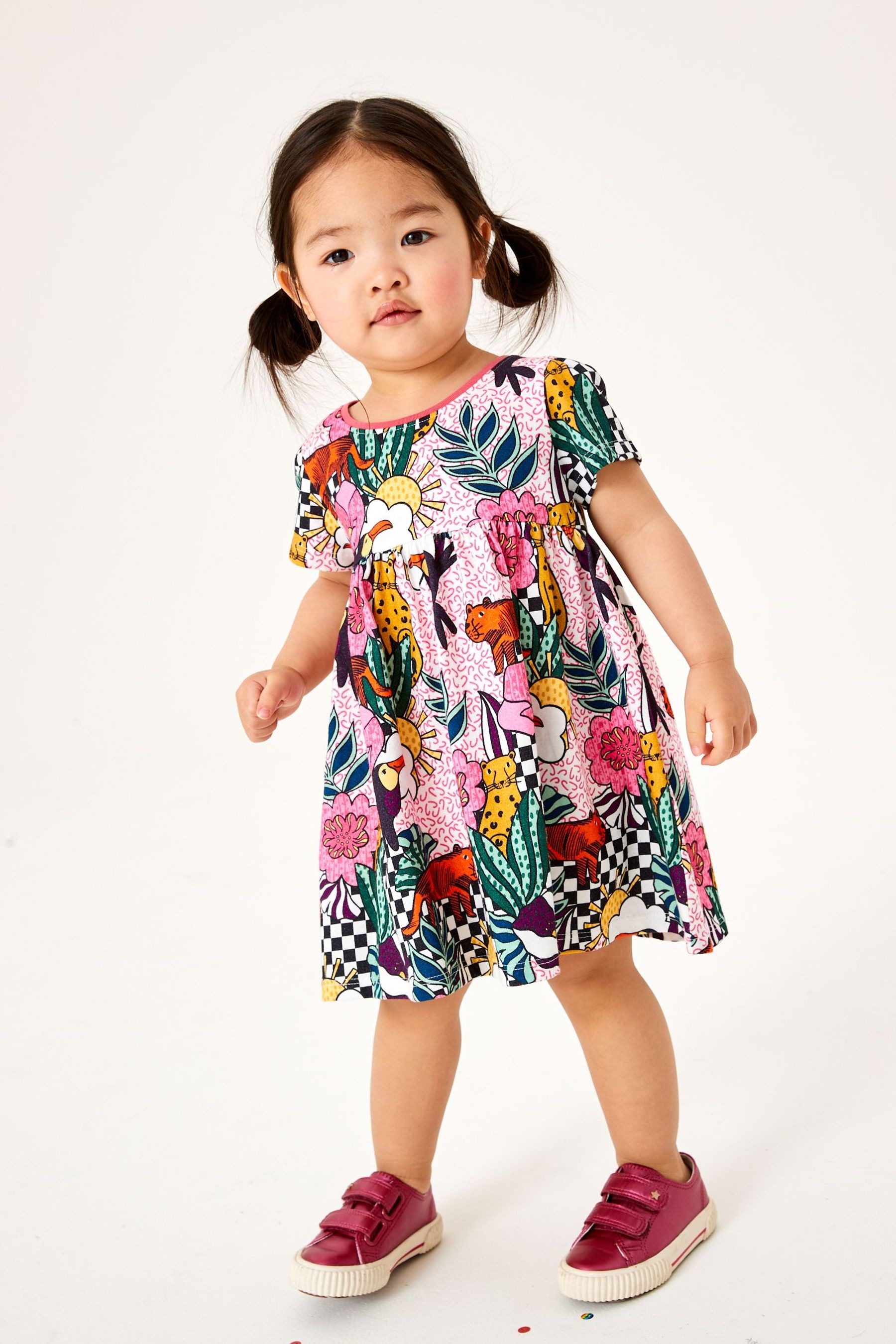 Short Sleeve Jersey Dress (3mths-7yrs)