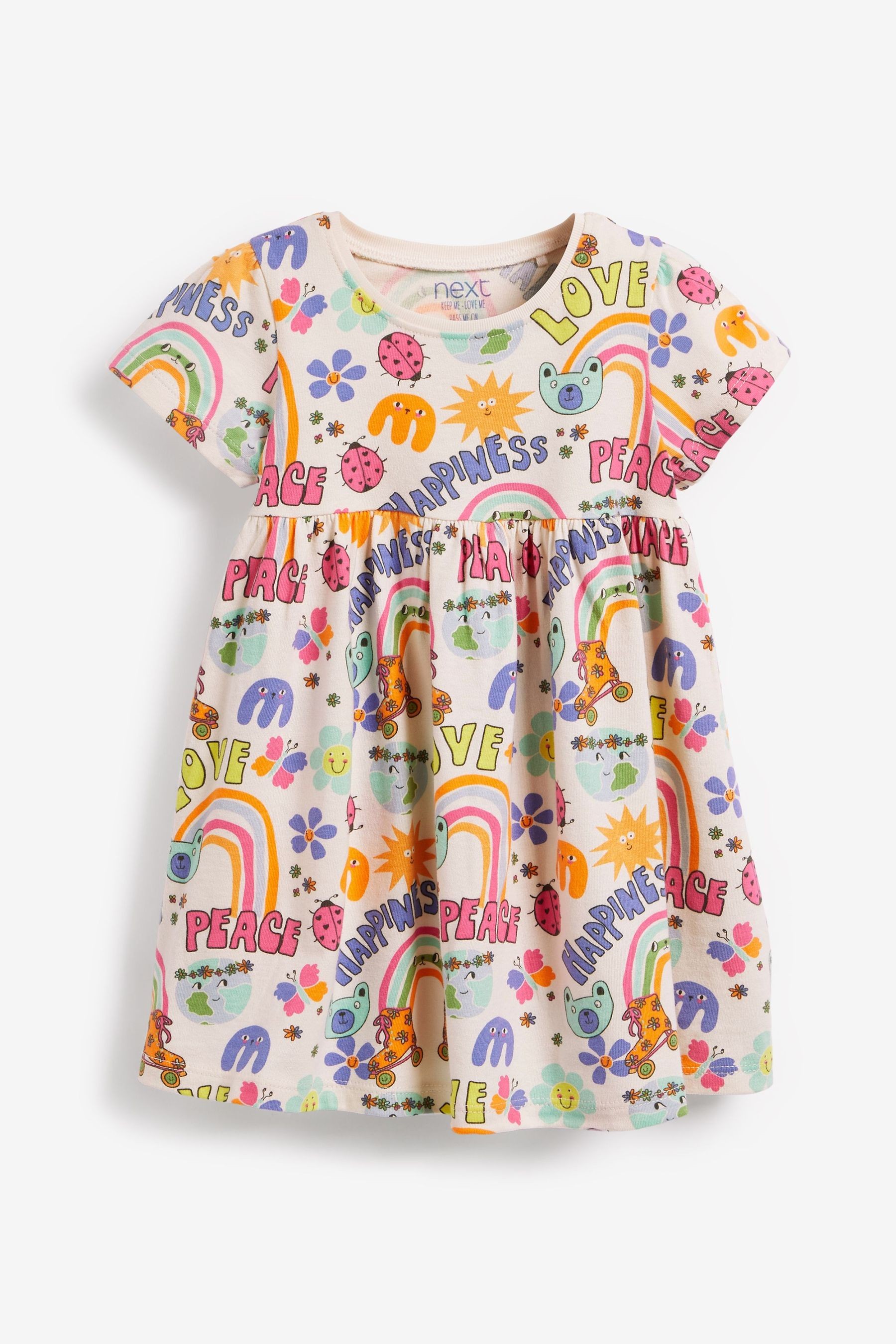 Short Sleeve Jersey Dress (3mths-7yrs)