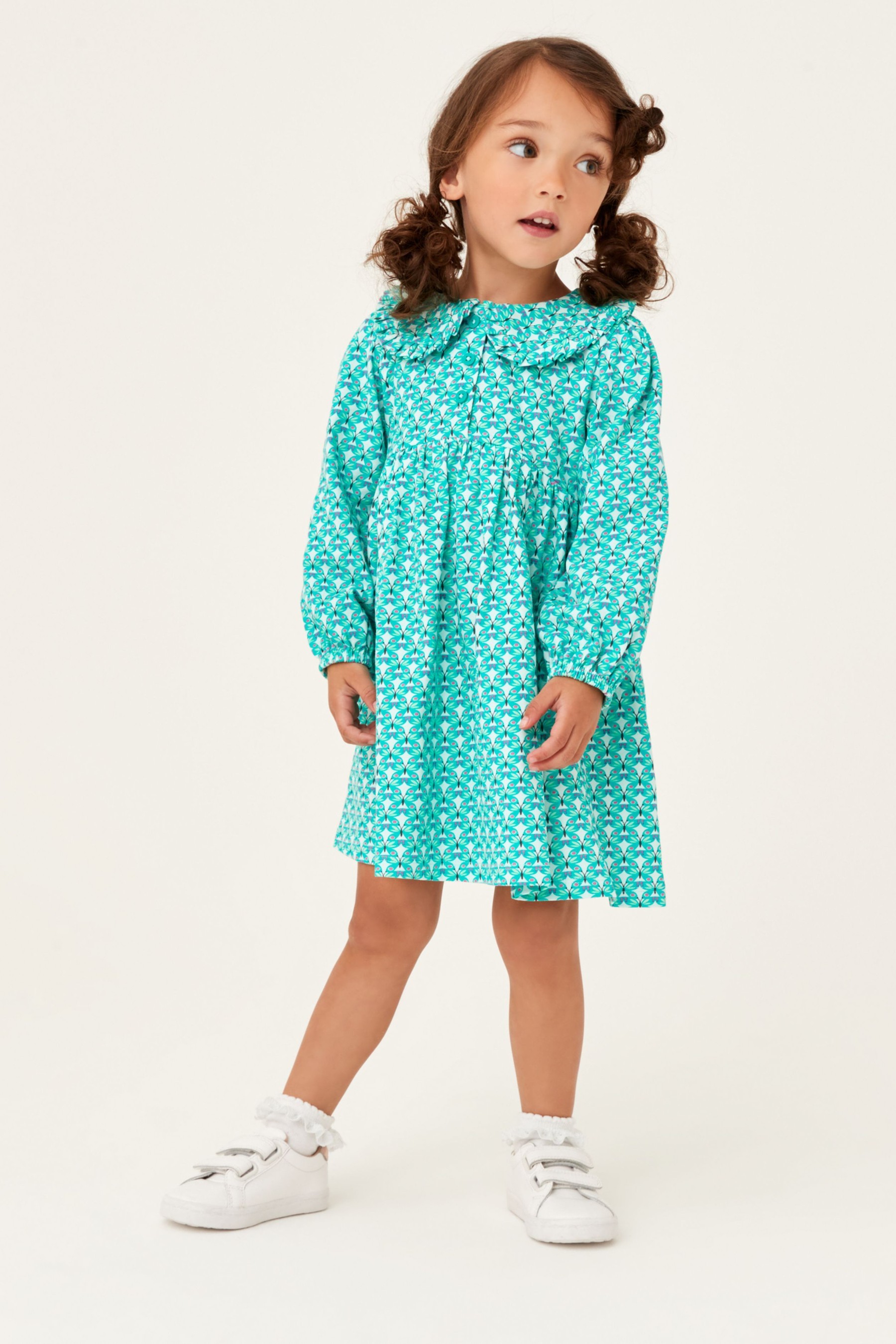 Long Sleeve Jersey Tea Dress (3mths-7yrs)