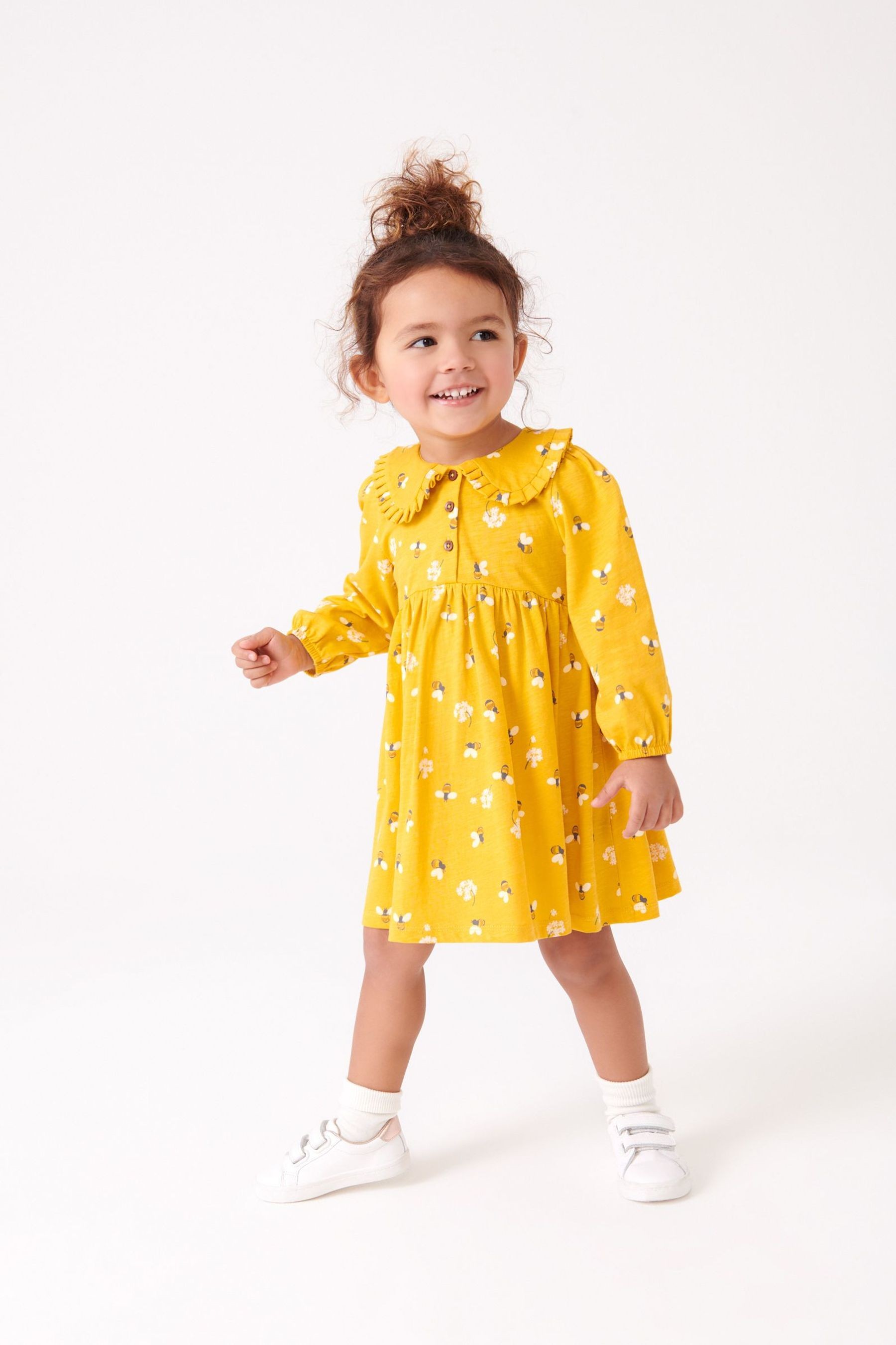 Long Sleeve Jersey Tea Dress (3mths-7yrs)