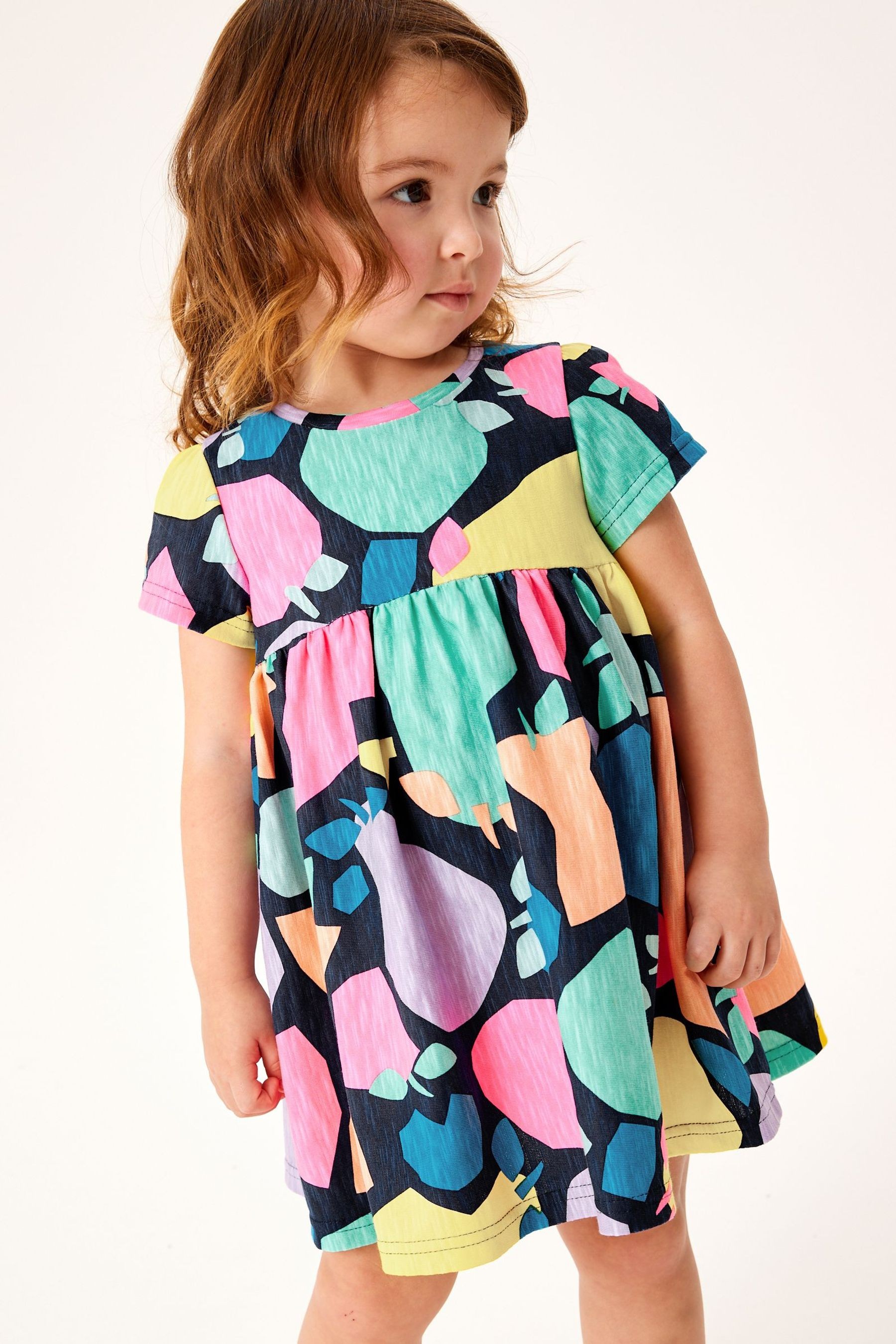 Short Sleeve Jersey Dress (3mths-7yrs)