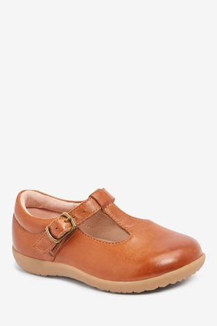 Little Luxe™ T-Bar Shoes Wide Fit (G)