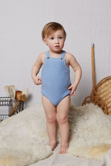 The Little Tailor Mid Blue Knitted Body