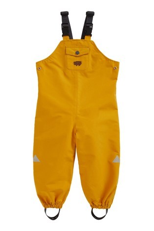 Töastie® Kids Fisherman Yellow Waterproof Dungarees