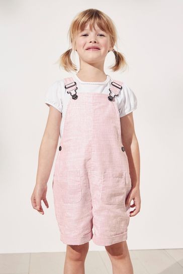 The White Company Dungaree Shorts & Top Set