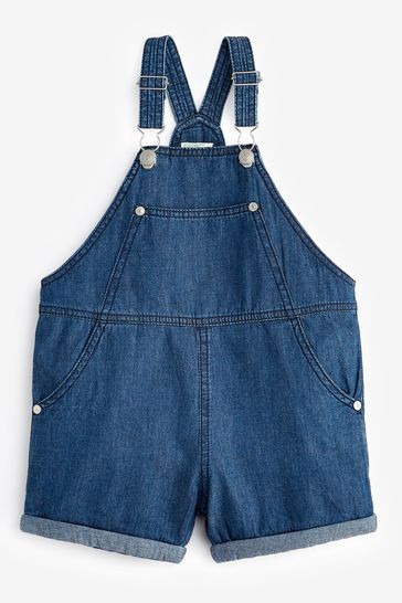 Benetton Blue Denim Dungarees