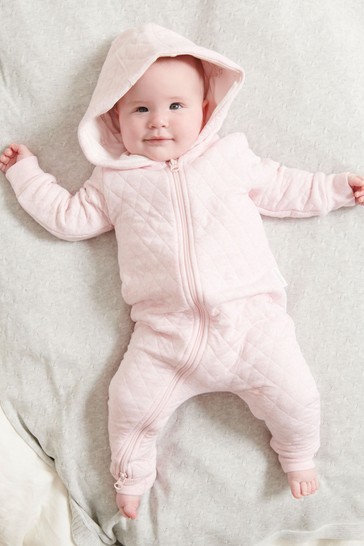 Purebaby Quilted Growsuit