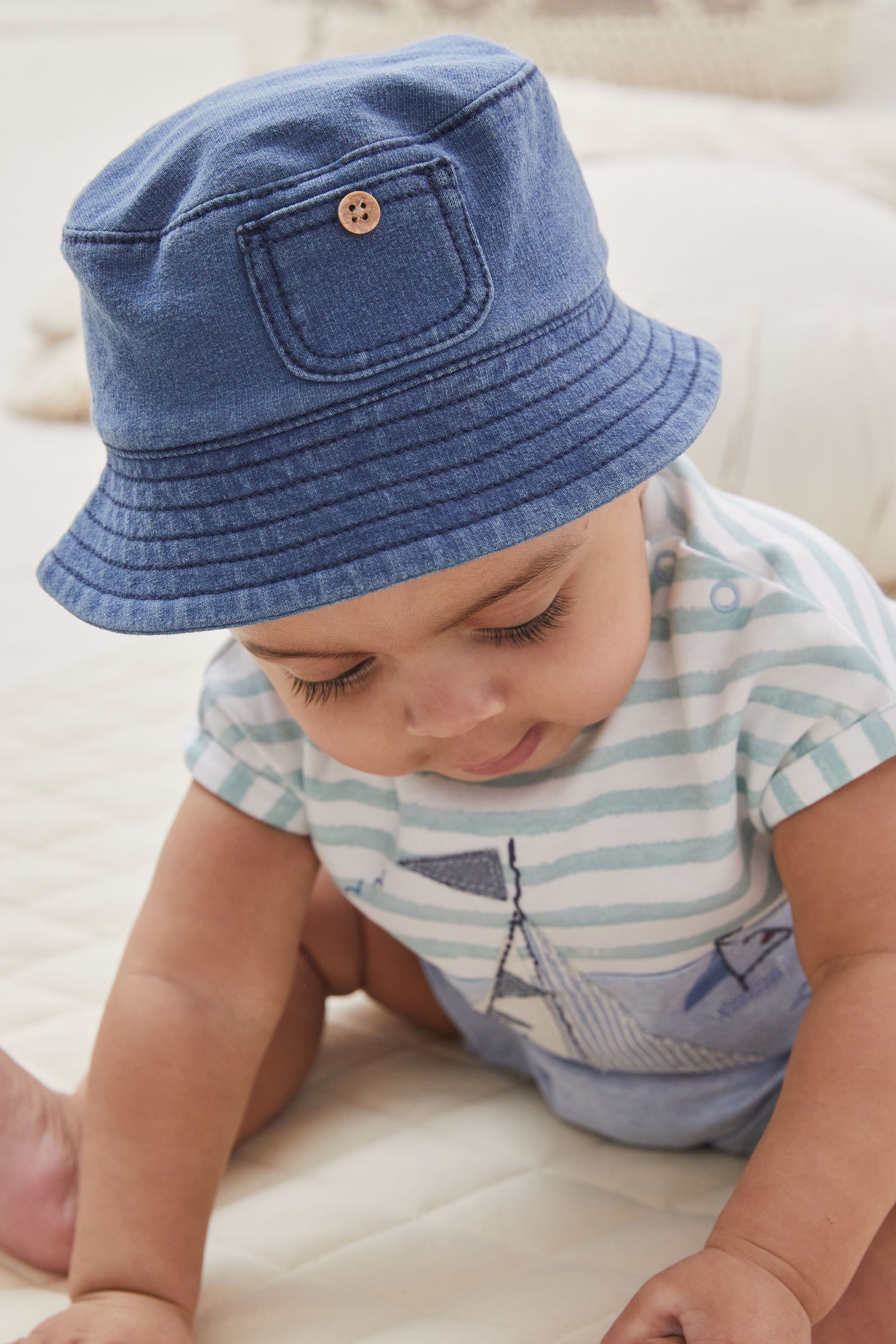 Baby Summer Bucket Hat (0mths-2yrs)