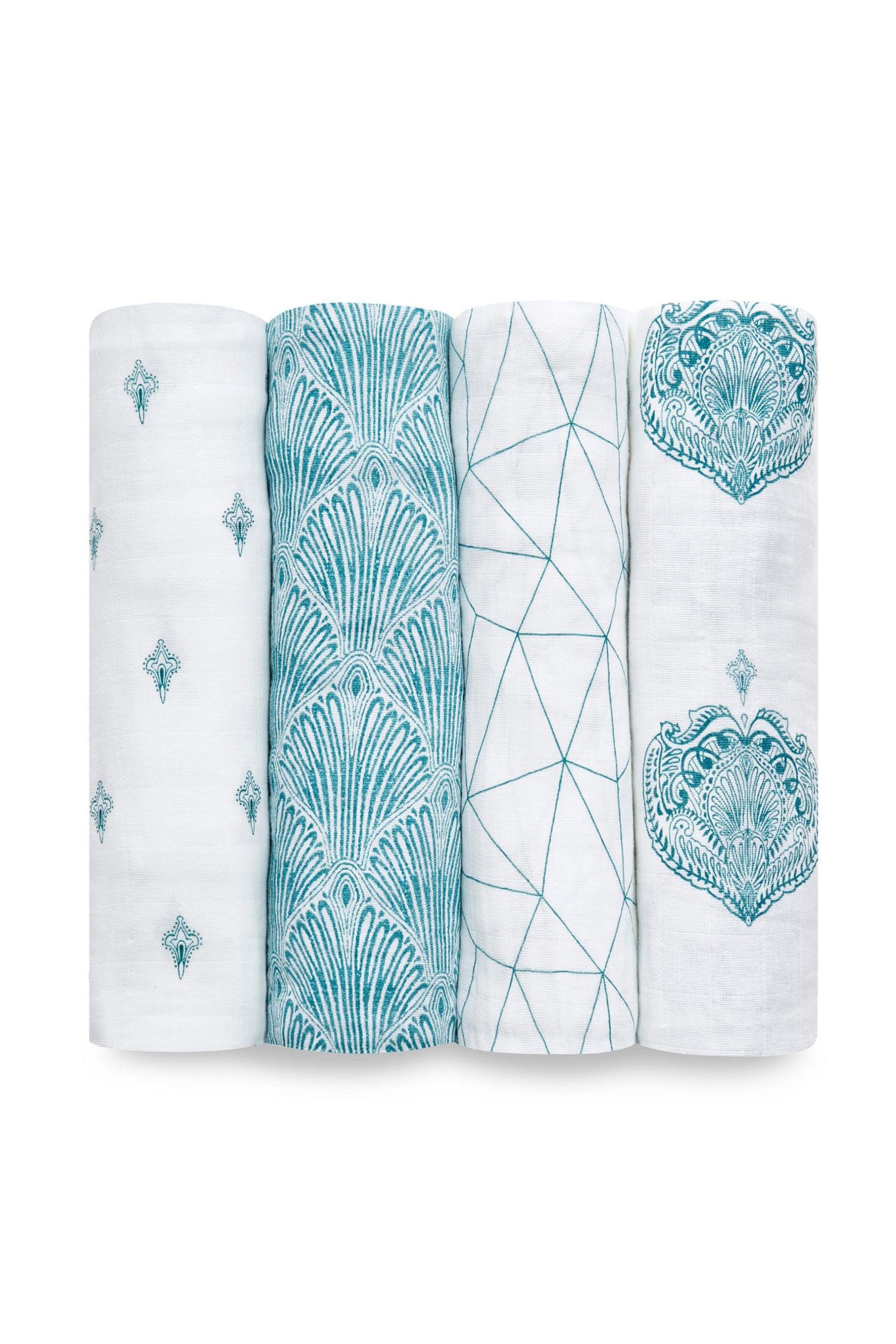 aden + anais Large Cotton Muslin Blankets 4 Pack