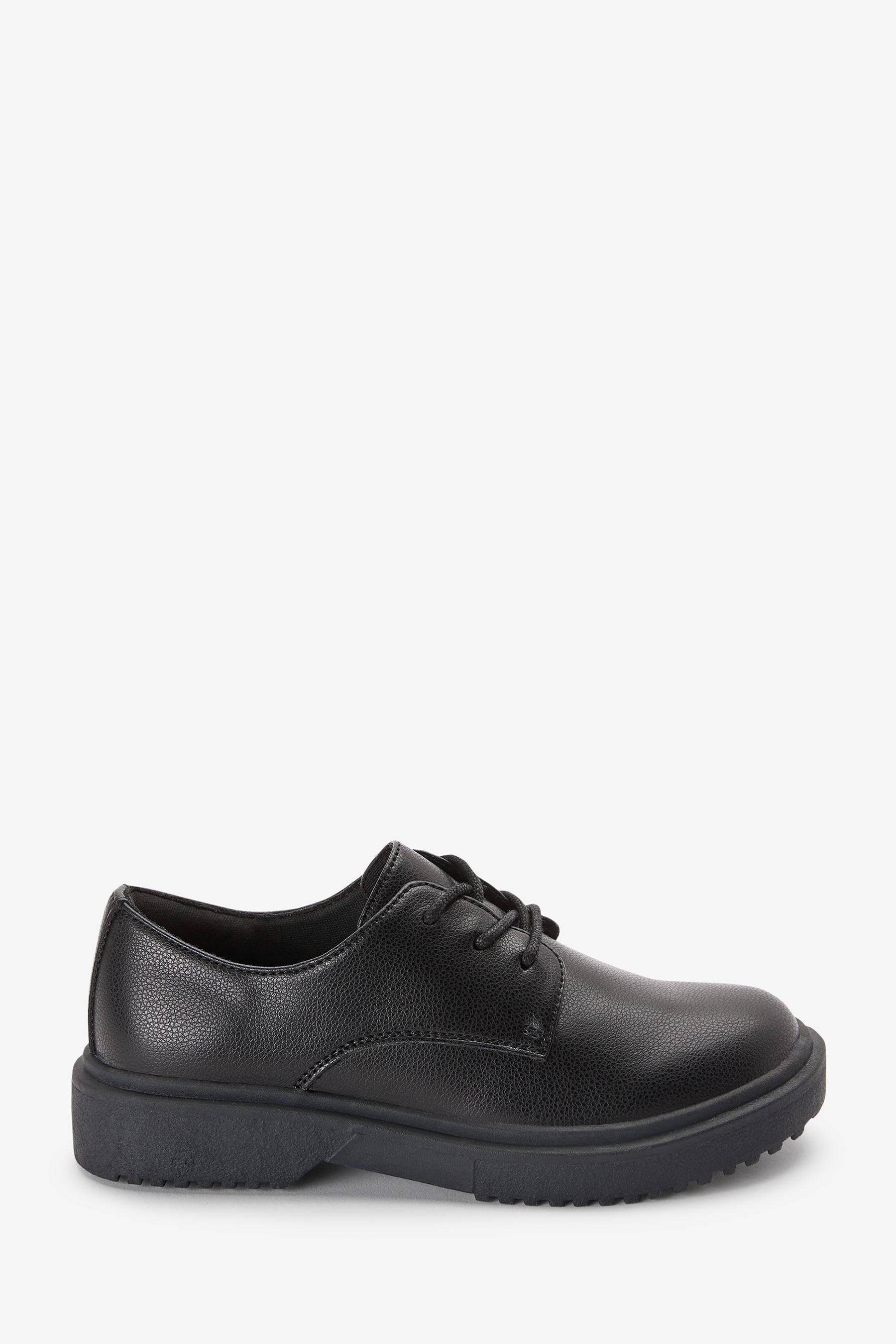 School Chunky Lace-Up Shoes Standard Fit (F)