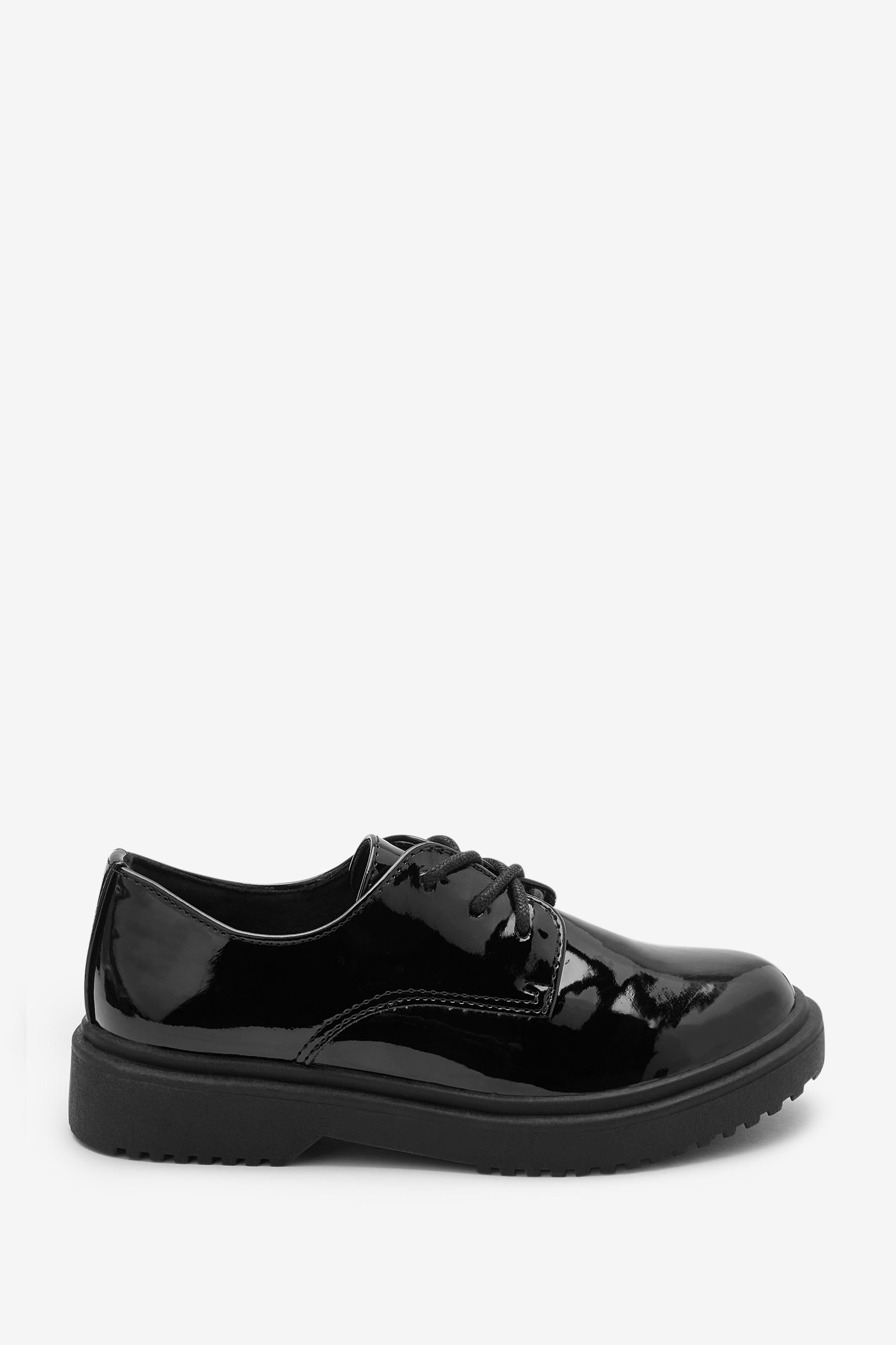 School Chunky Lace-Up Shoes Standard Fit (F)