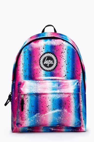 Hype. Unisex Pink Sweet Splat Crest Backpack