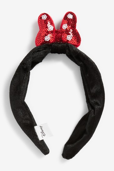 Minnie Mouse Sequin Bow Hairband