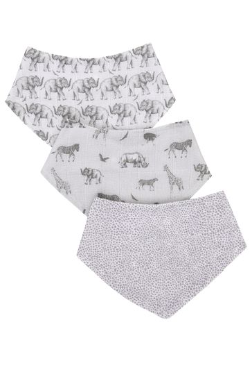 3 Pack Sam Faiers Little Knightley's Elephant Trail Bibs