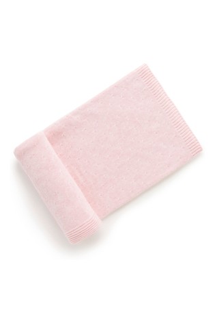 Purebaby Pink Essentials Blanket