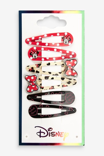 Minnie Mouse Clips 6 Pack