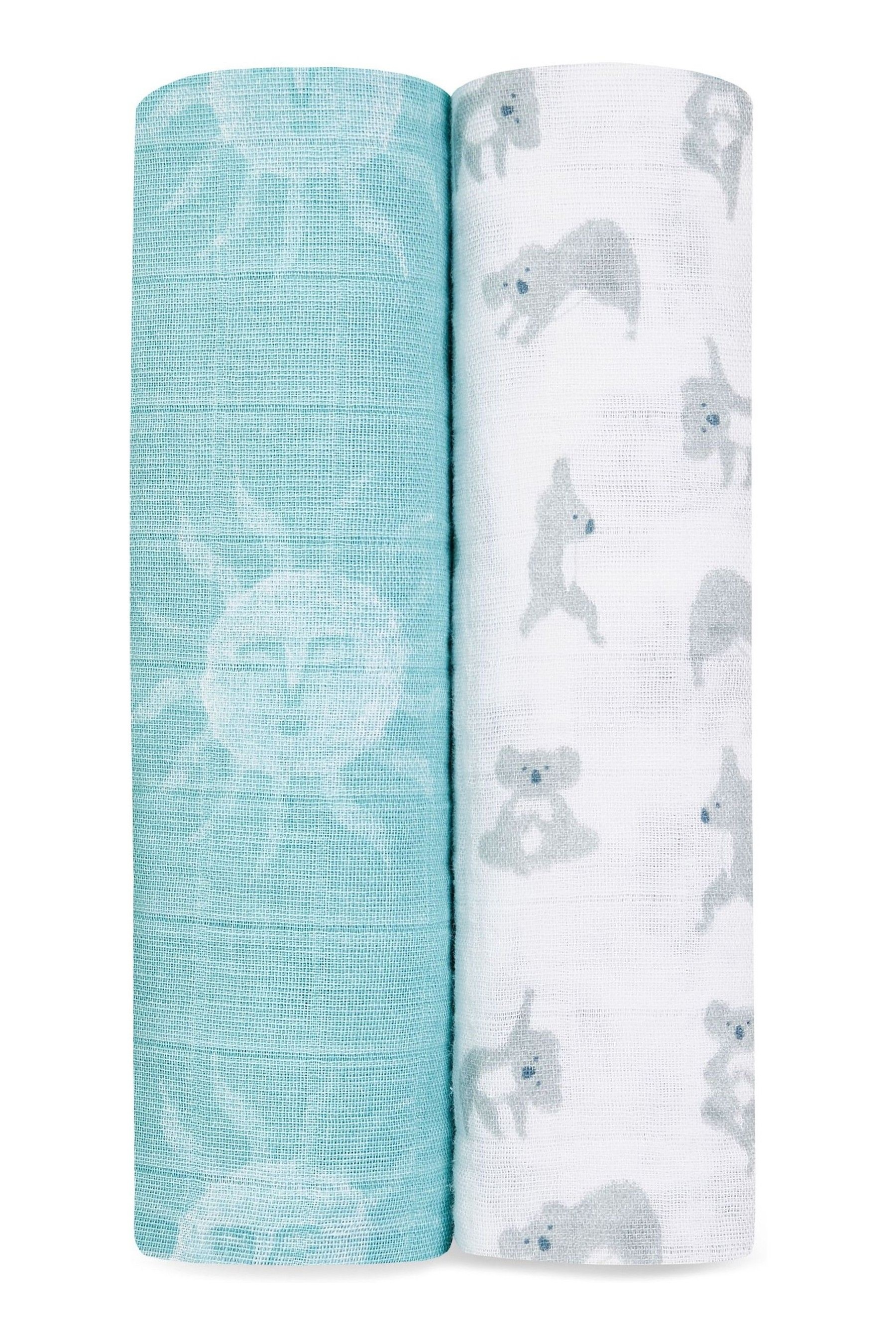 aden + anais Now + Zen Large Cotton Muslin 2 Pack Blankets