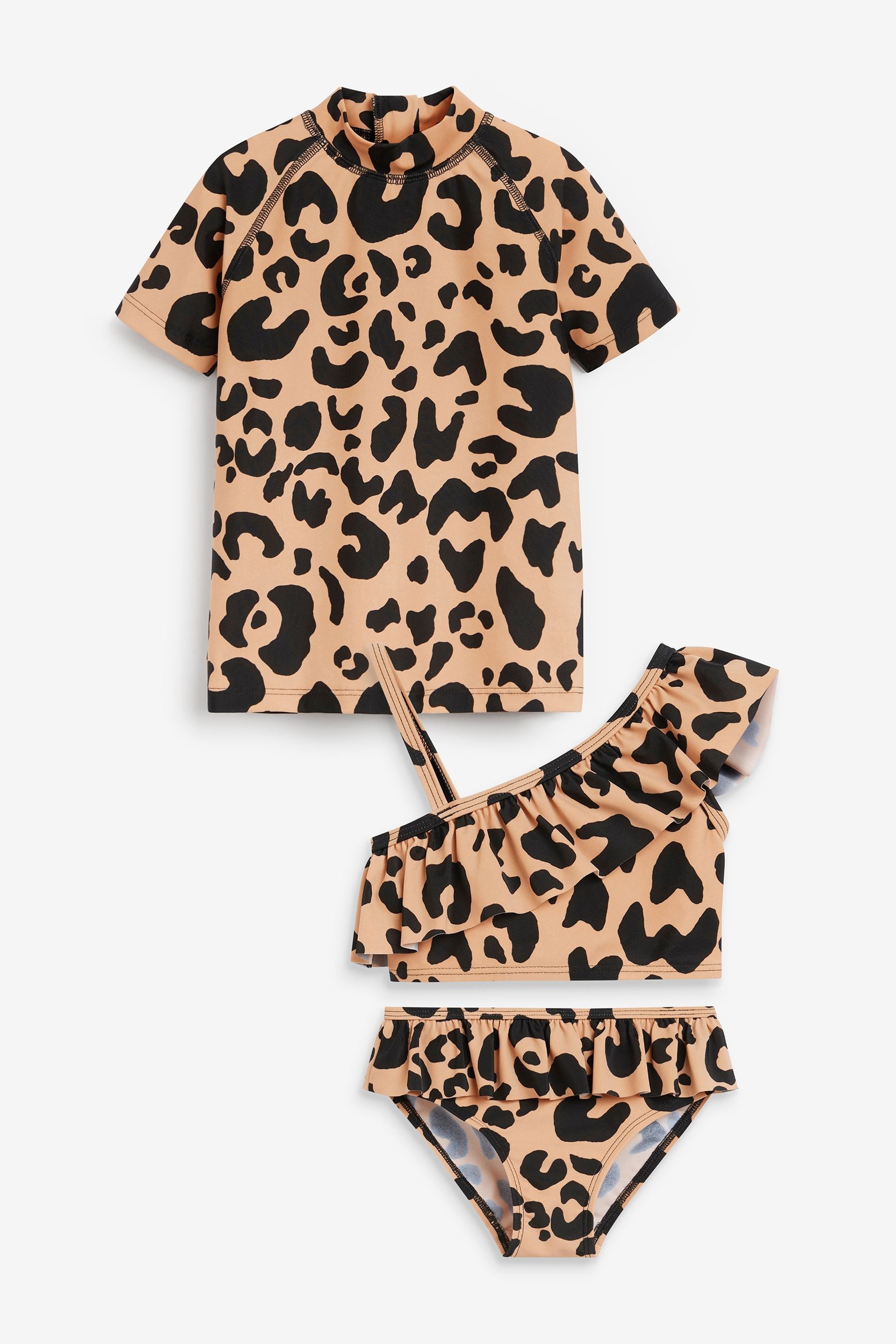 Myleene Klass Kids Bikini and Sunsafe Top Set