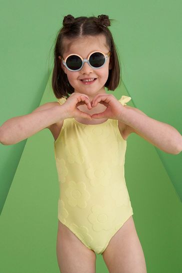 Angel & Rocket Daisy Yellow Swimsuit