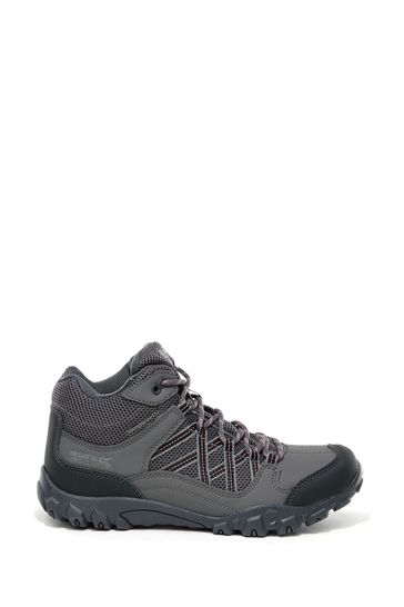 Regatta Grey Edgepoint Mid Junior Walking Boots