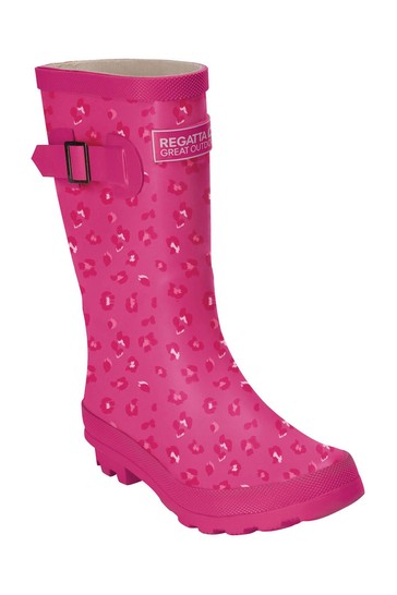 Regatta Pink Fairweather Junior Wellies