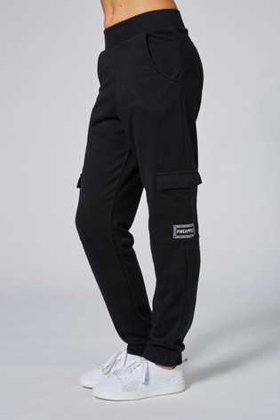 Pineapple Black Joggers