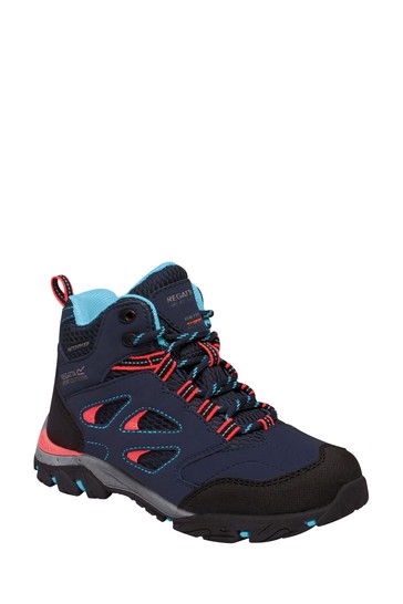 Regatta Blue Holcombe IEP Junior Waterproof Walking Boots